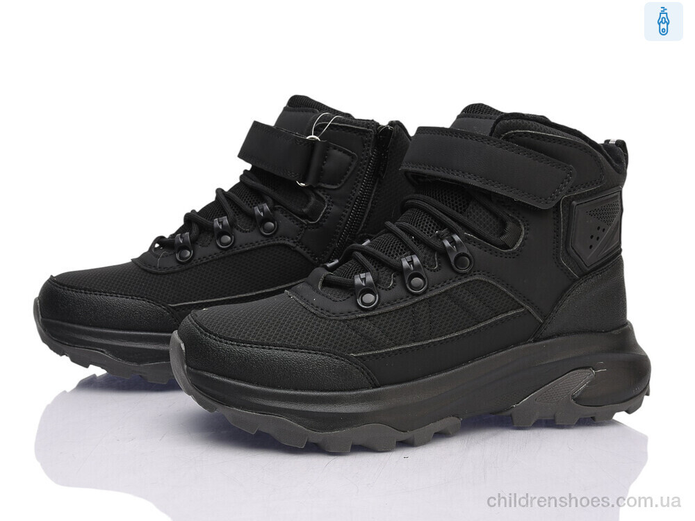 Ботинки HD746-1 black Clibee-ShoSho / p. 36-41 / 8пар