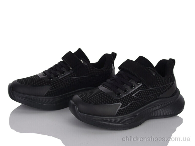 Кроссовки EC749-1 black Clibee-ShoSho / p. 34-39 / 6пар
