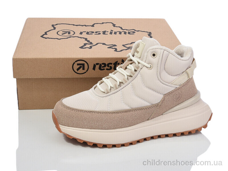 Ботинки Restime AWZ24295 beige