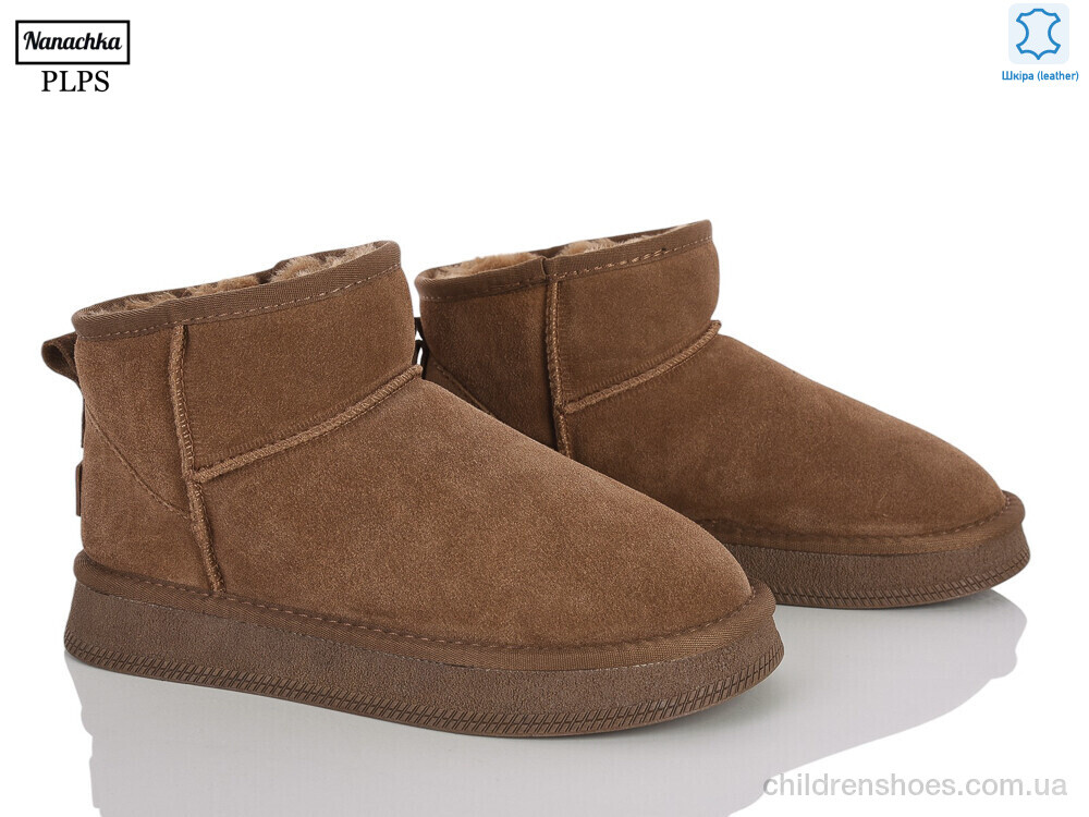 Угги 5853 brown PLPS-Nanachka / p. 37-41 / 6пар