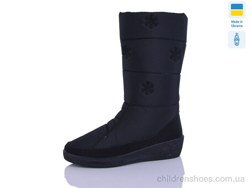 Дутики No brand 101-1 чорний