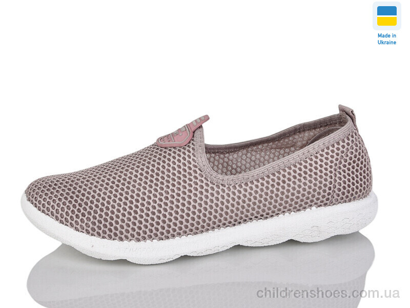 Слипоны Crystal S18 сітка беж