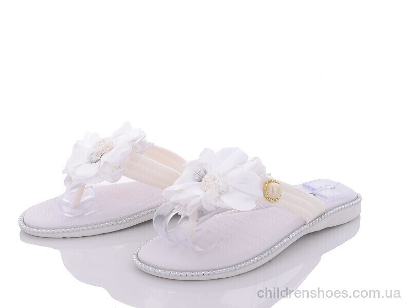 Шлепки женские Candy 16-2 white