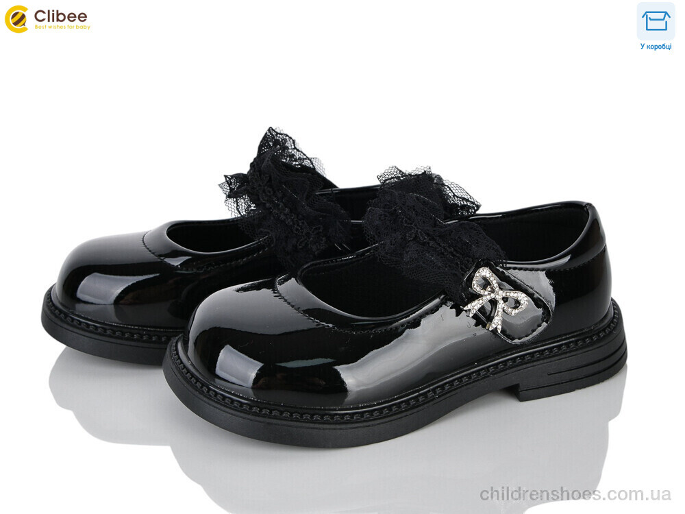 Туфли DA811-1 black Clibee / p. 23-27 / 6пар