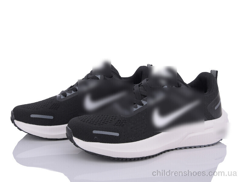Кроссовки N.ke S12(N215)  black-white