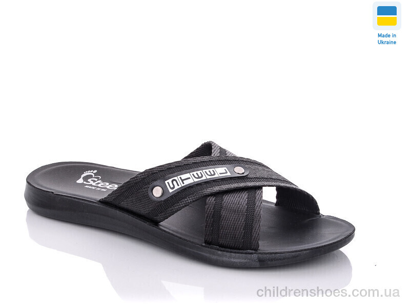 Шлепки Demur TRK STL GL new black