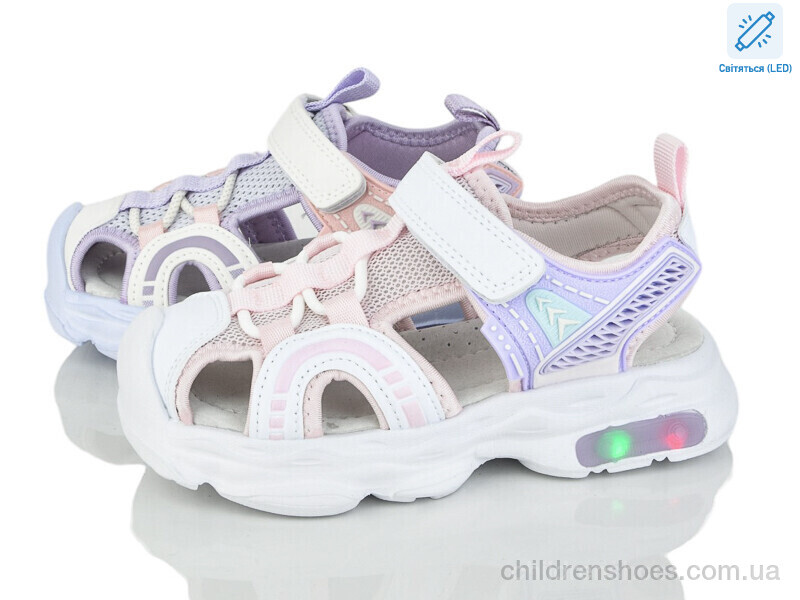 Босоножки B&G 2637-4D LED mix