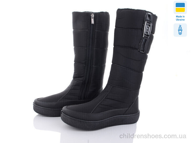 Дутики No brand 239 чорний