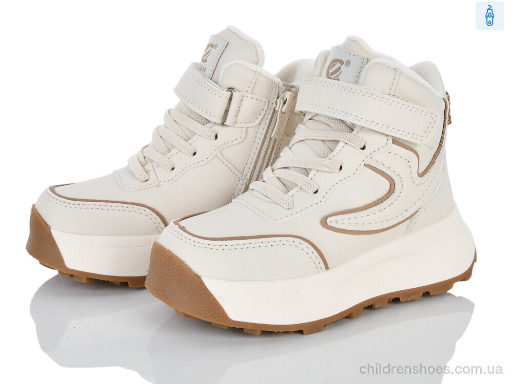 Ботинки HB573 beige Clibee-ShoSho / p. 27-32 / 6пар