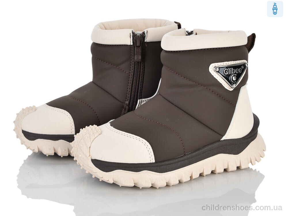 Ботинки HB549 brown Clibee-ShoSho / p. 27-32 / 6пар