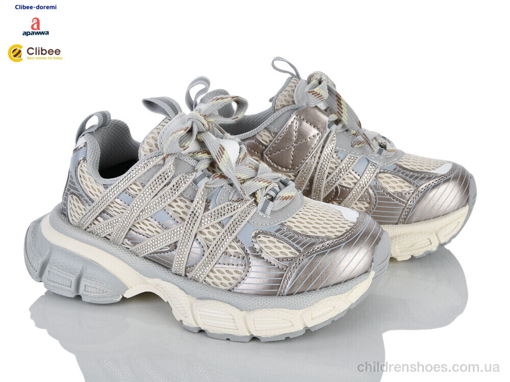 Кроссовки A2326290 beige Clibee-Doremi / p. 31-37 / 7пар