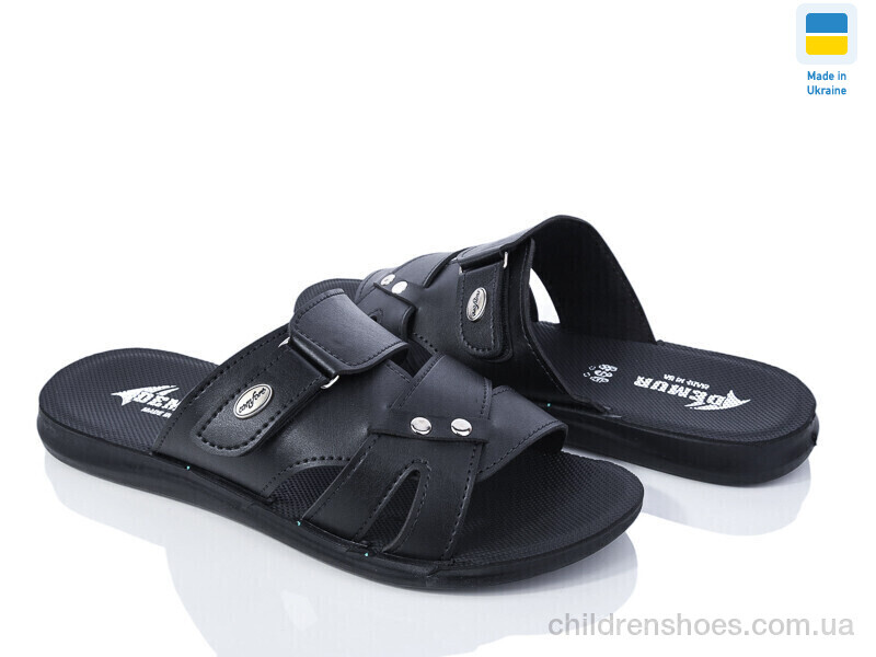 Шлепки Demur 2024-043 чорний