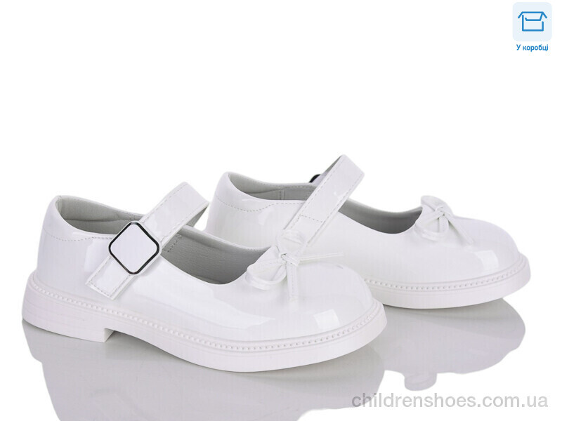 Туфли DC801-2 white Clibee-ShoSho / p. 31-36 / 6пар