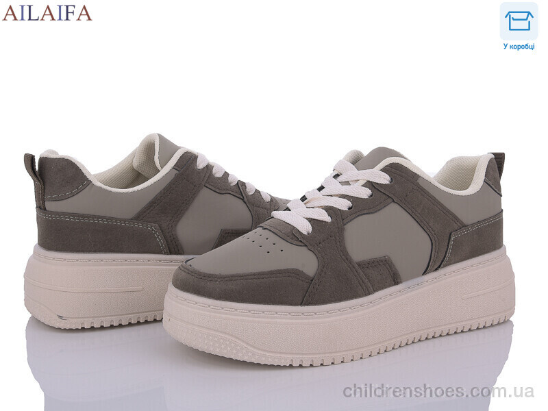 Кроссовки Aelida 765 grey-green