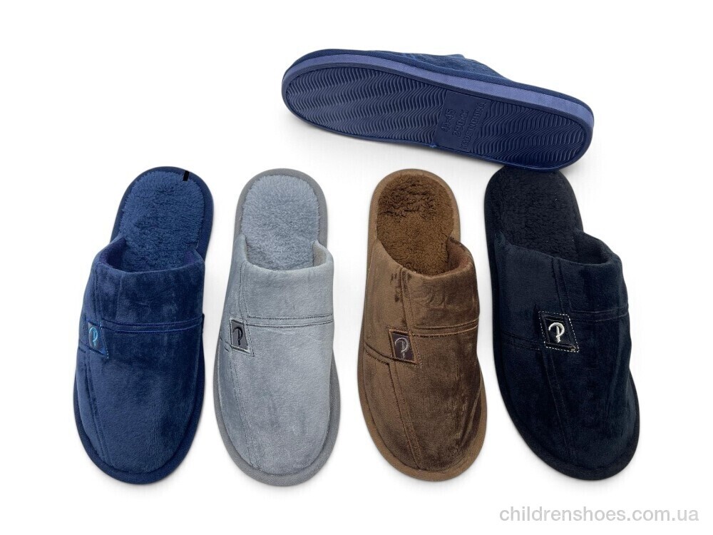 Тапки DF2509 mix Rai shoes / p. 42-47 / 12пар