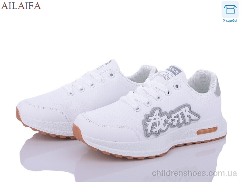 Кроссовки Aelida 6659 white-grey