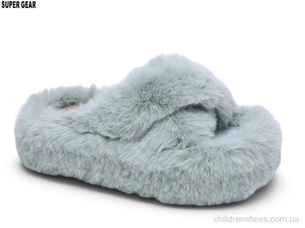 Тапки CA009 green Super Gear / p. 36-40 / 8пар