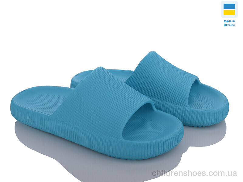 Шлепки женские Krok Крок С88 бірюза