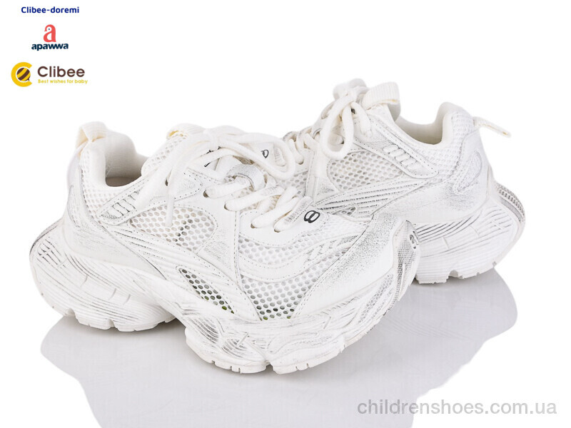 Кроссовки A5118 white Clibee-Doremi / p. 31-37 / 7пар