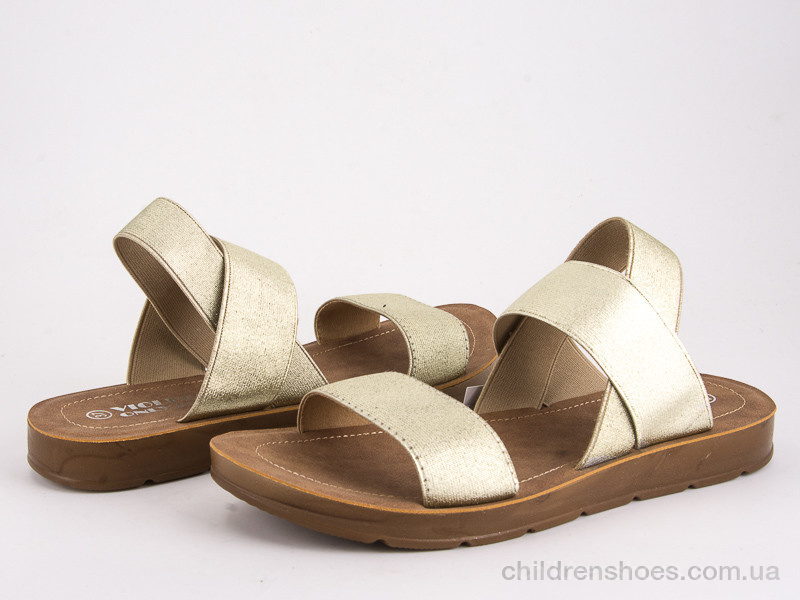 Босоножки 8-301 gold Violeta / p. 36-41 / 8пар