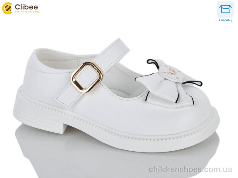 Туфли DB804 white Clibee-Apawwa / p. 26-31 / 6пар