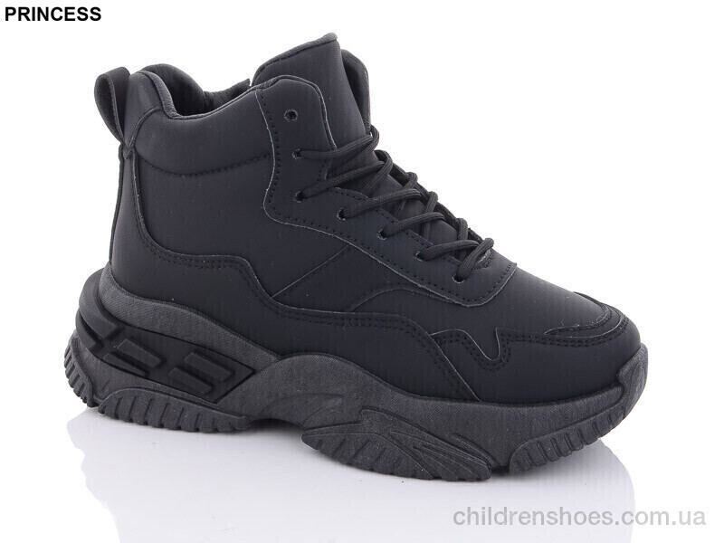 Ботинки D25 black Princess / p. 36-41 / 8пар