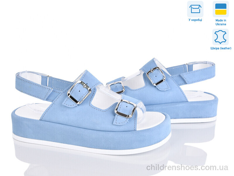 Босоножки Louisa 307 блакитний з.