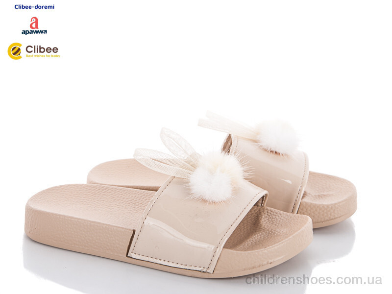 Шлепки детские Clibee-Doremi 81-4 beige