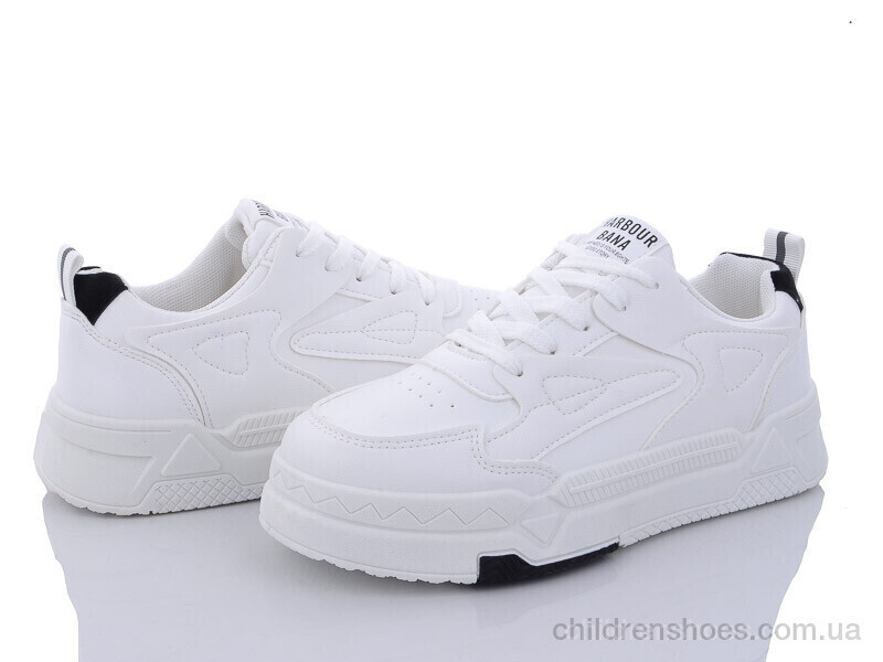 Кроссовки Violeta only one 45-96 white-black