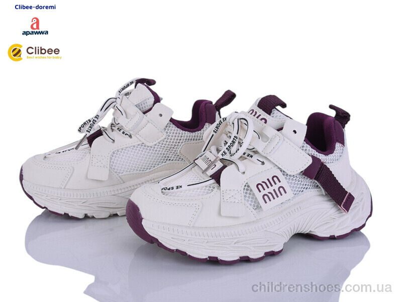 Кроссовки Apawwa AD7723-1 white-red