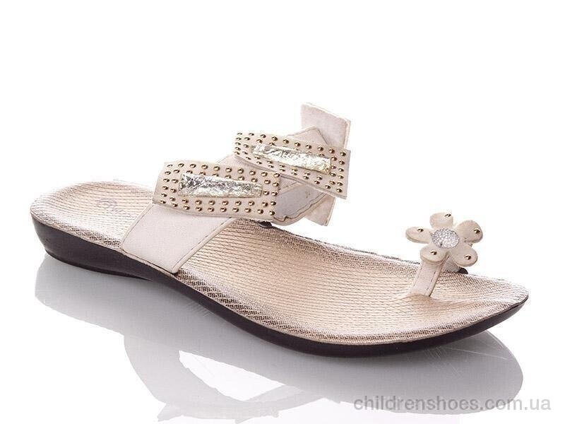 Шлепки женские Demur W07200-white