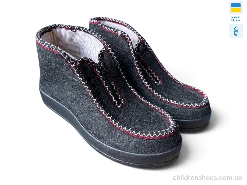 Бурки 19 сірий Rai shoes / p. 37-42 / 6пар