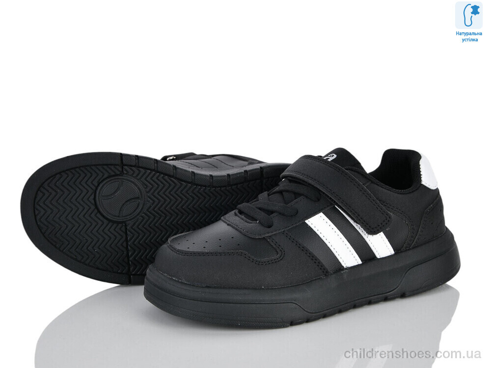 Кроссовки ABC3703P-1 black Clibee-ShoSho / p. 32-37 / 6пар
