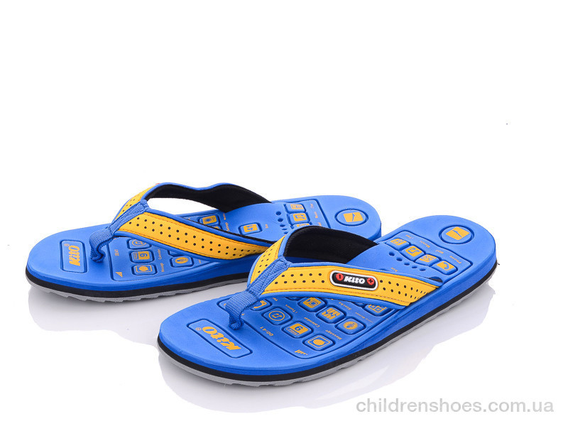 Шлепки Kito KME764 blue