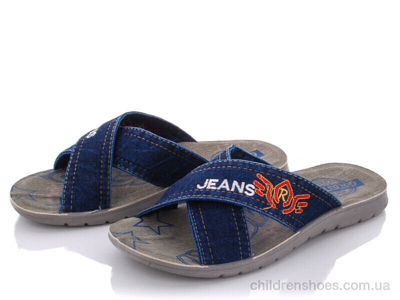 Шлепки Goldstar M6127 blue