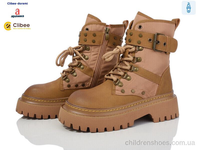 Ботинки Clibee A2387 brown