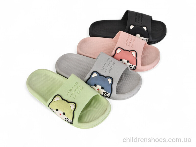 Шлепки женские No brand 2228-5 mix