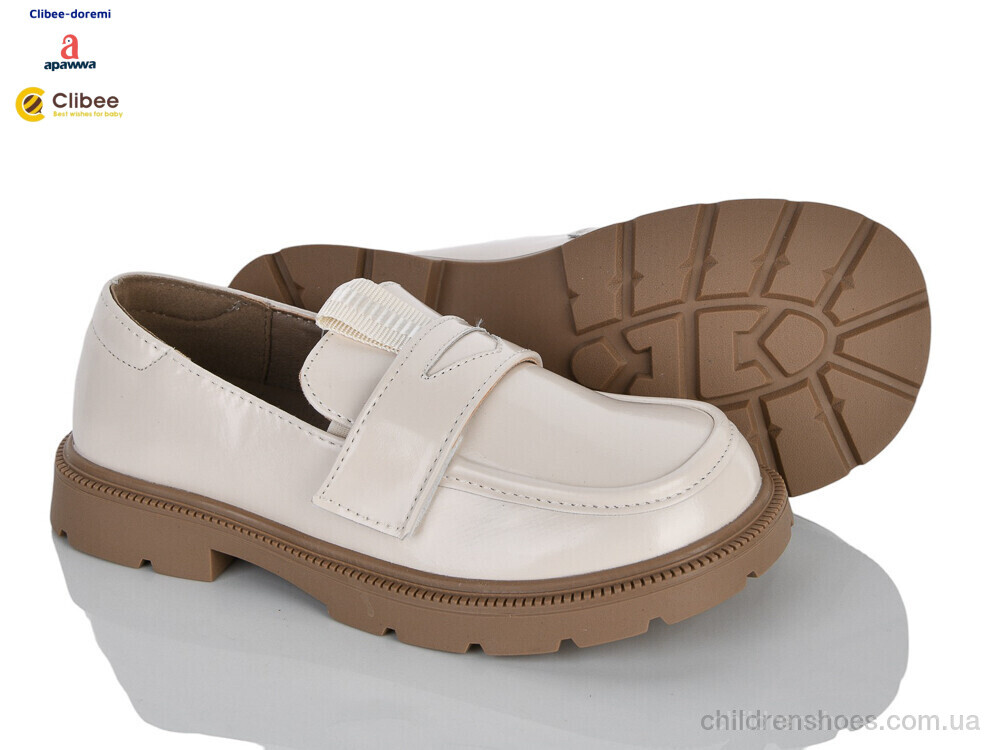 Туфли G537-1 beige Clibee-Doremi / p. 32-37 / 8пар