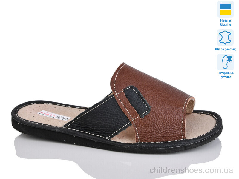 Тапки TapMal Кімнатні відкриті коричневий