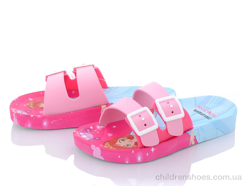 Шлепки детские Gezer 13128 pink-purple