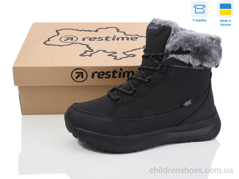 Ботинки Restime AWZ24299 black