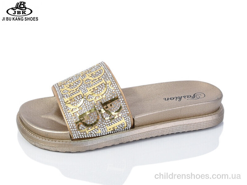 Шлепки женские No brand C888 gold