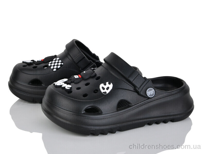 Кроксы No brand 820 black