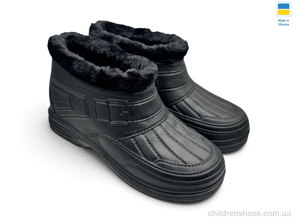 Галоши O15 чорний Rai shoes / p. 41-46 / 6пар