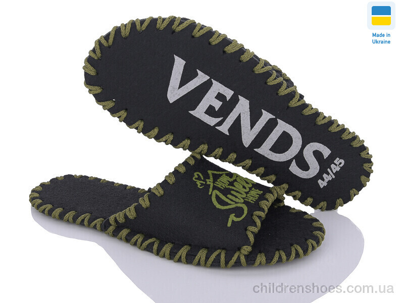 Тапки Vends 373M чорний