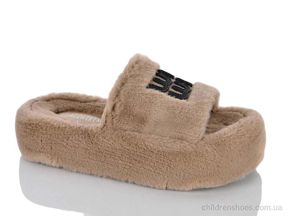 Тапки TM001(M11) khaki DINO ALBAT / p. 36-41 / 8пар