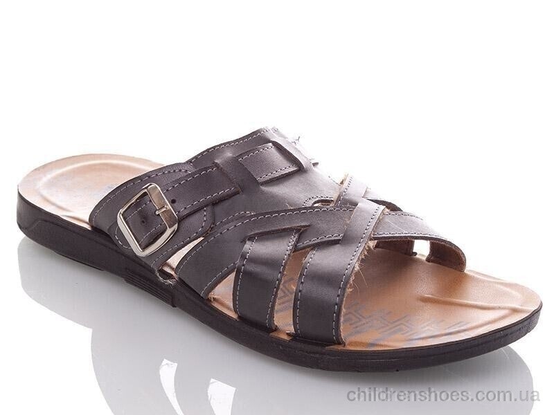 Шлепки Demur MN21 grey