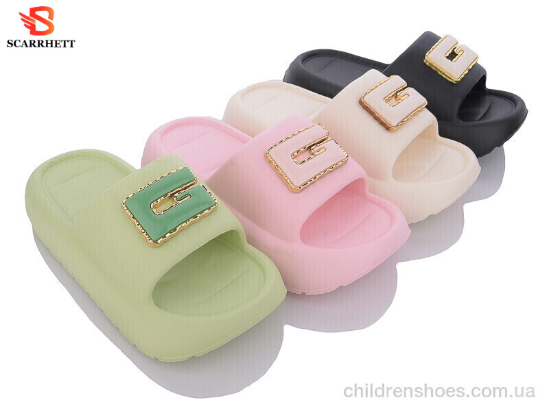 Шлепки женские No brand 2001B mix