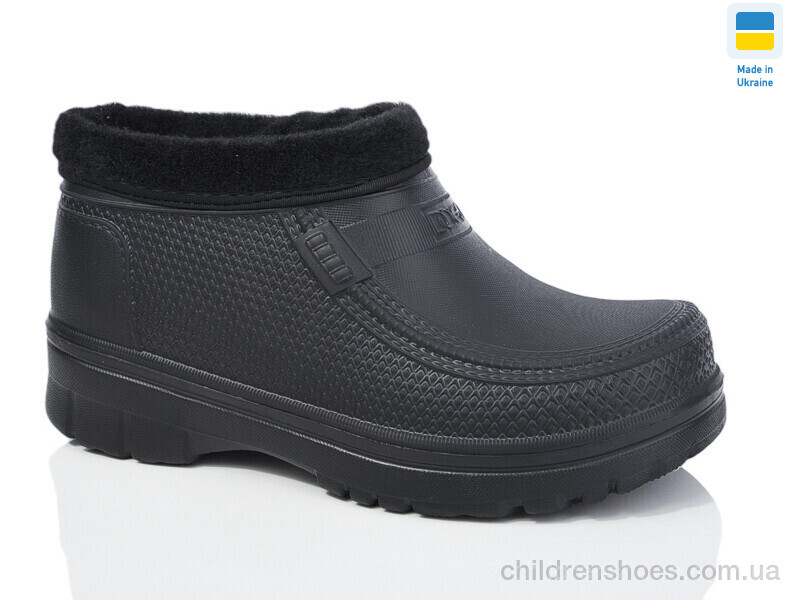 Галоши N16 чорний Lot Shoes / p. 41-46 / 8пар