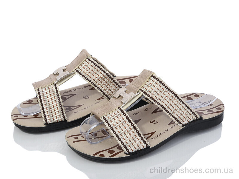 Шлепки детские Ravan H111 беж